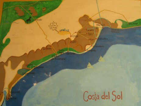 2 white villages close to Coín